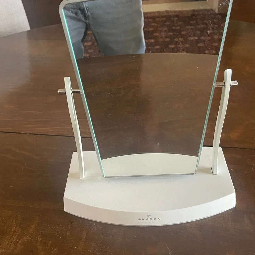 Mid Century Style Skagen Double Sided Vanity Table Top Mirror